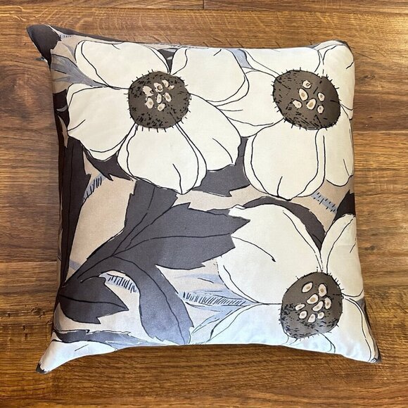 West Elm x Gemma Orkin Collaboration silk Pillow - Picture 2 of 4